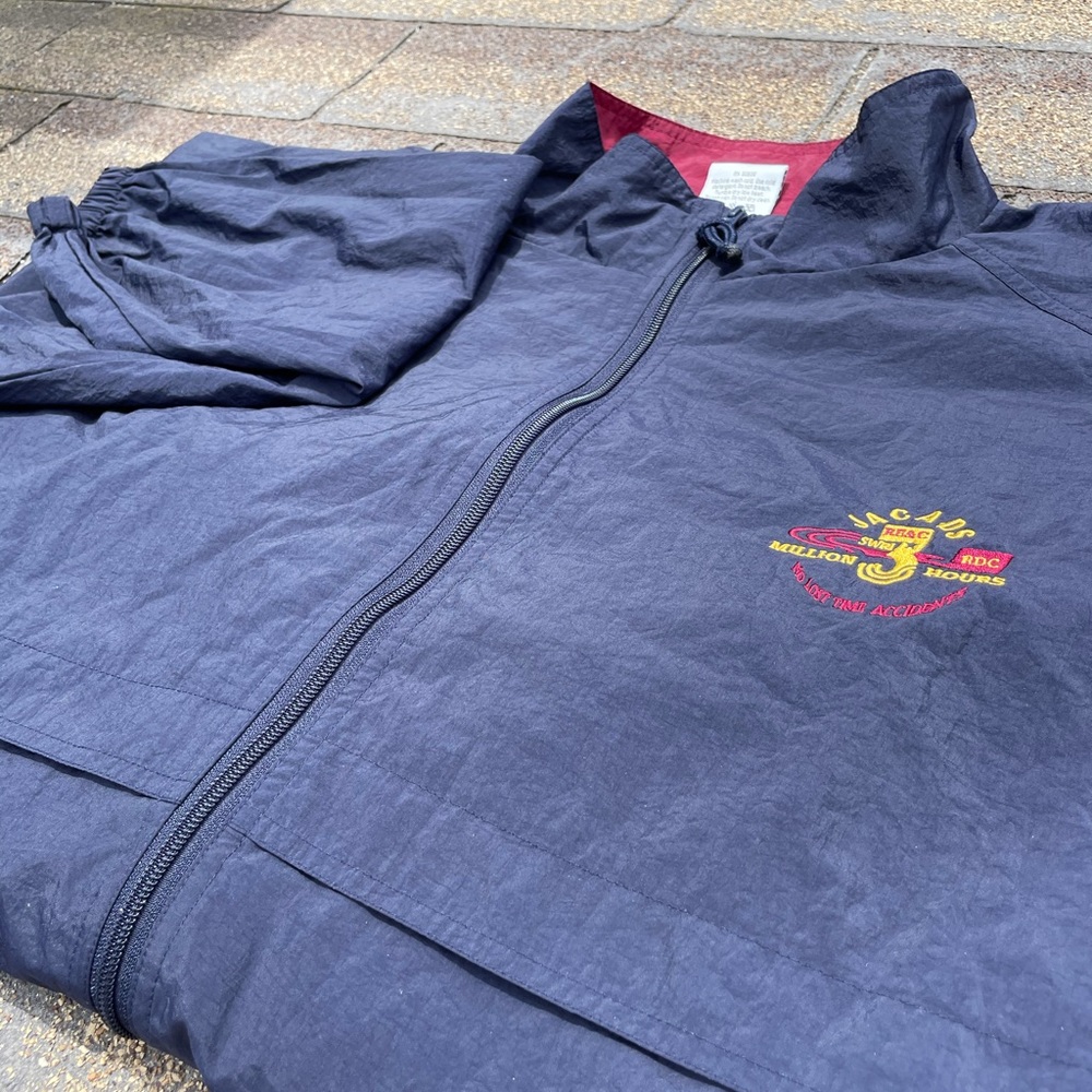 Jacads Windbreaker Size XL Blue